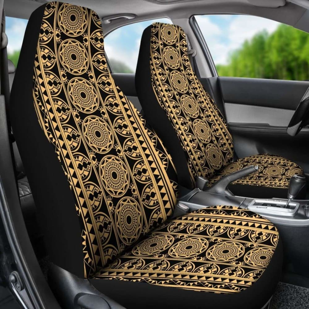 Polynesian Car Seat Cover - Polynesian Tattoo 35 - 10 174914 - YourCarButBetter