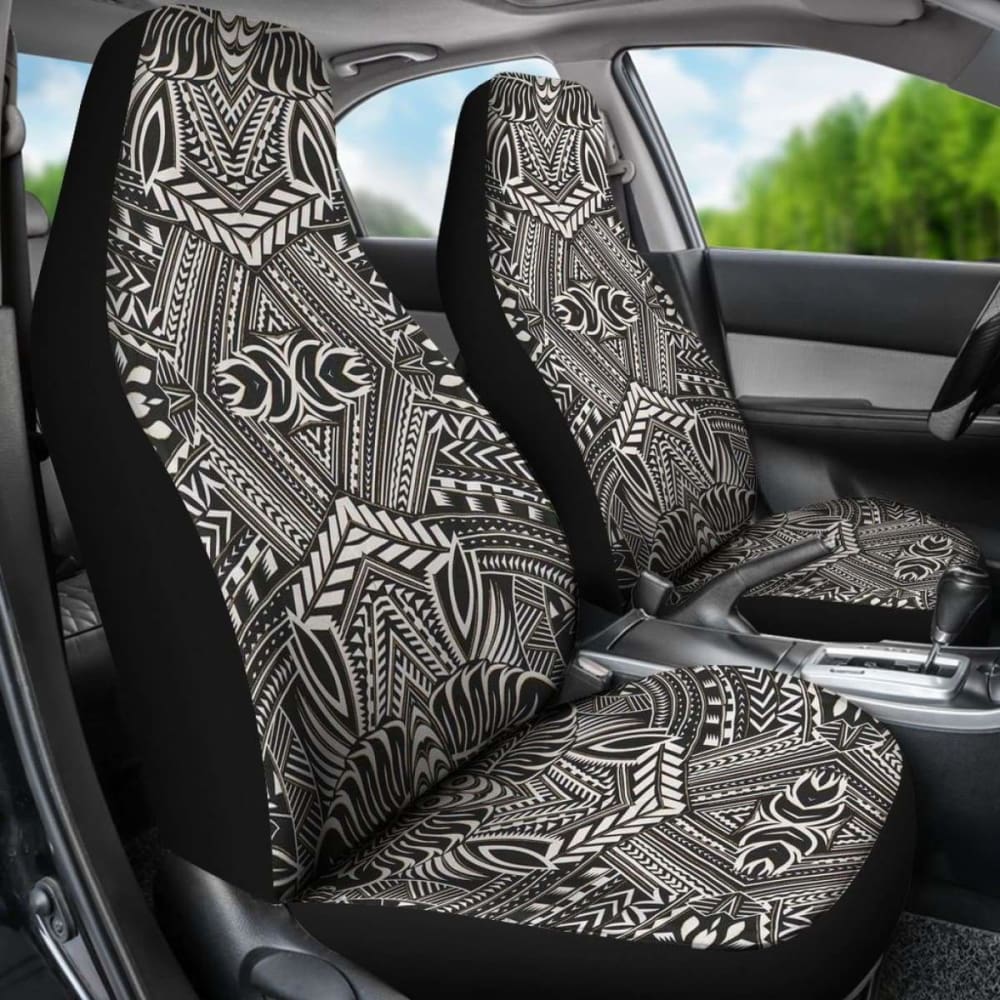 Polynesian Car Seat Cover - Polynesian Tattoo 36 - 10 174914 - YourCarButBetter