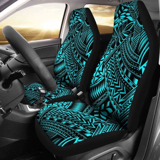 Polynesian Car Seat Cover - Polynesian Tattoo 38 - 10 174914 - YourCarButBetter