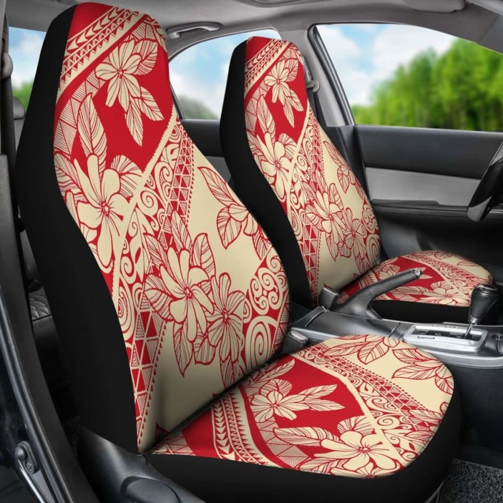 Polynesian Car Seat Cover - Polynesian Tattoo 39 - 10 174914 - YourCarButBetter