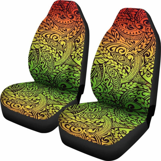 Polynesian Car Seat Cover - Polynesian Tattoo 43 - 10 174914 - YourCarButBetter
