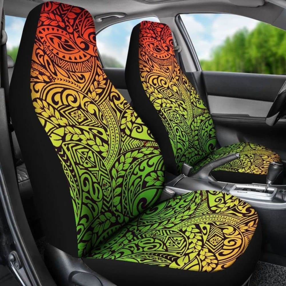 Polynesian Car Seat Cover - Polynesian Tattoo 43 - 10 174914 - YourCarButBetter