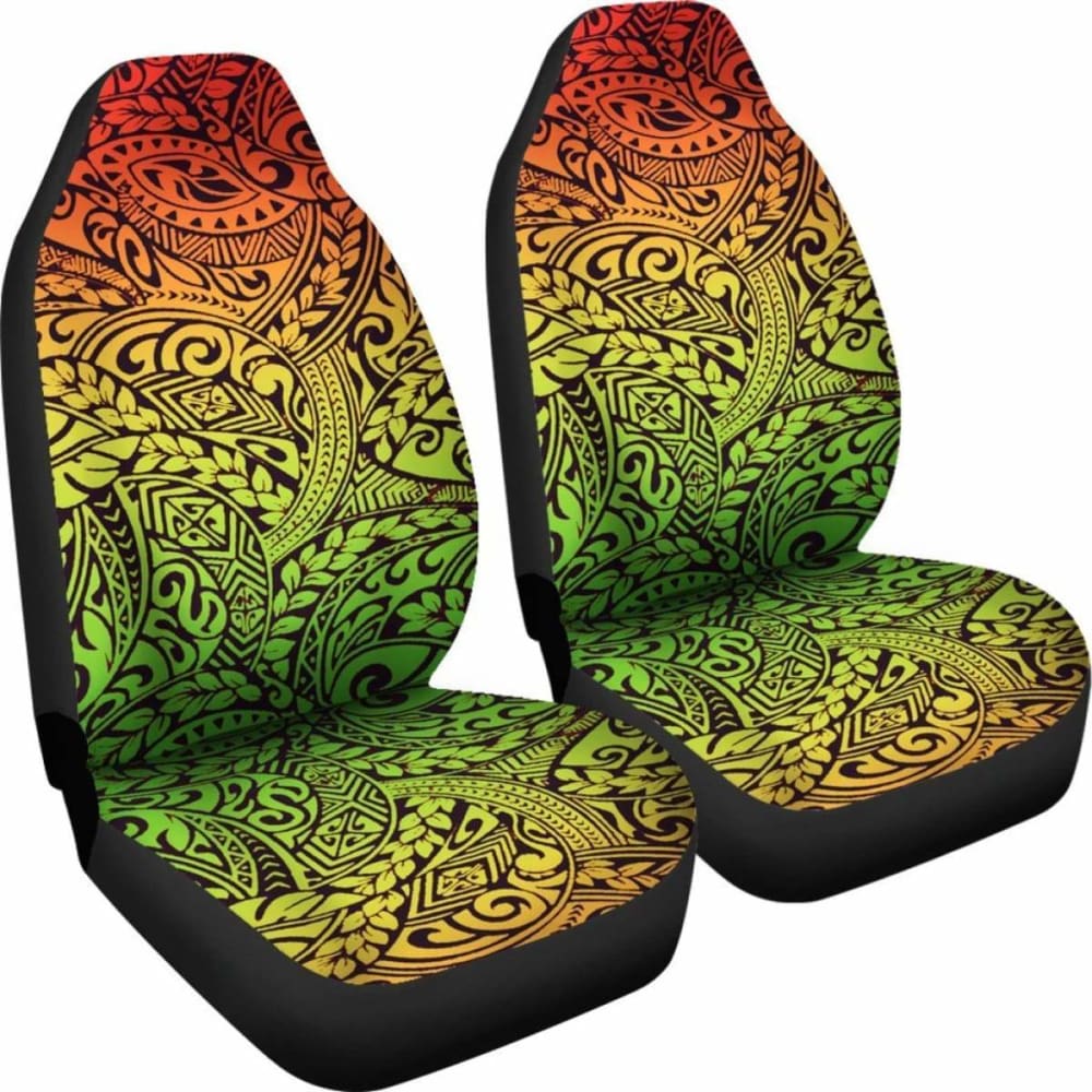 Polynesian Car Seat Cover - Polynesian Tattoo 43 - 10 174914 - YourCarButBetter