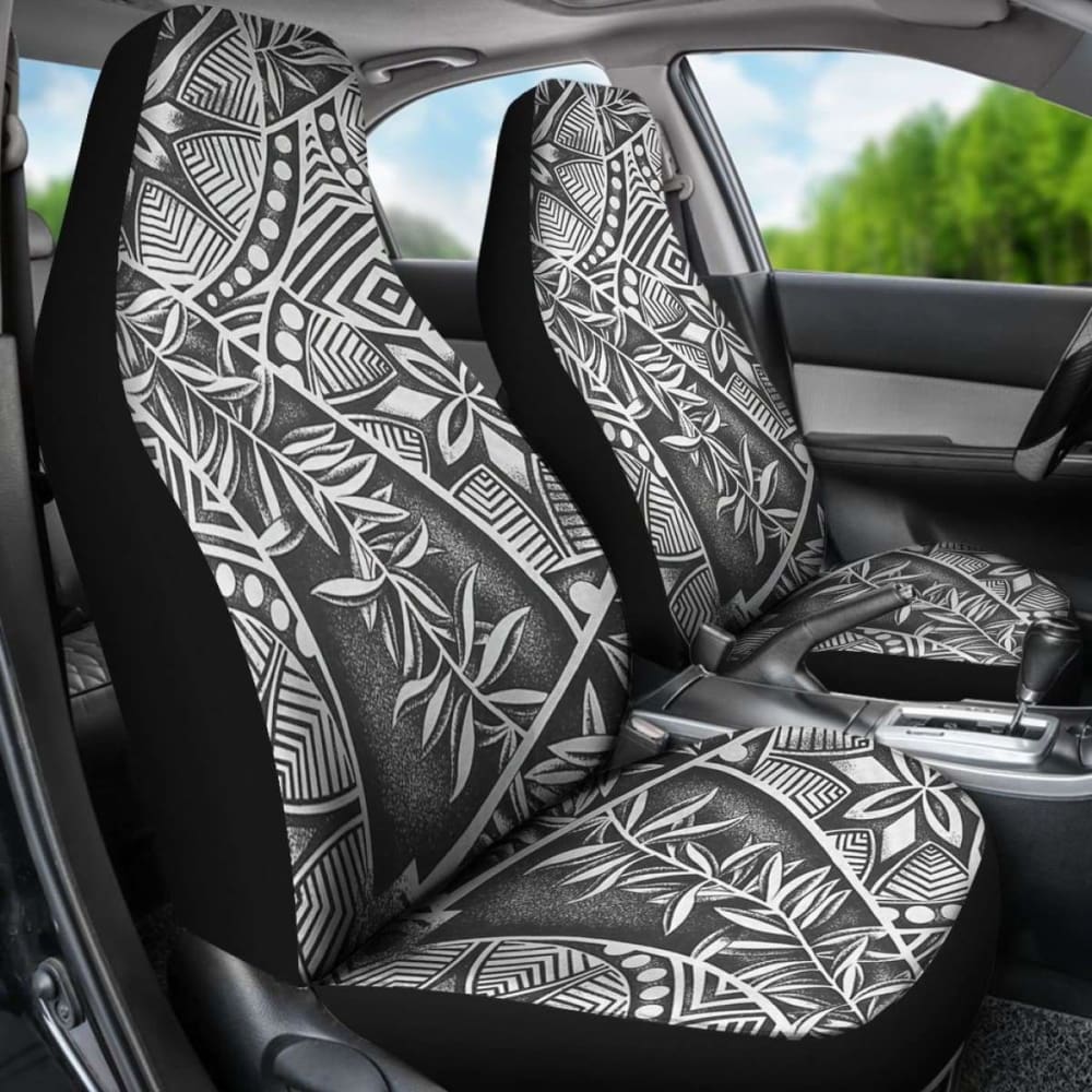 Polynesian Car Seat Cover - Polynesian Tattoo 46 - 10 174914 - YourCarButBetter