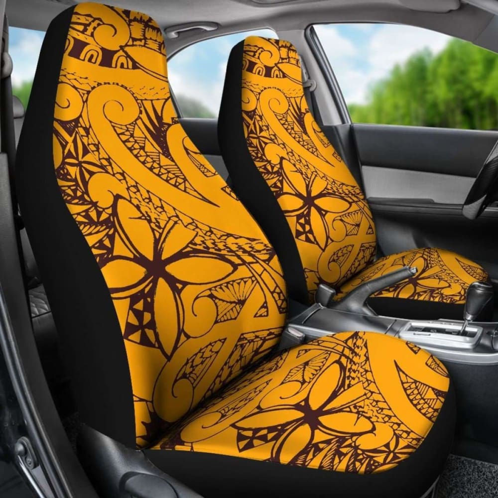 Polynesian Car Seat Cover - Polynesian Tattoo 48 - 10 174914 - YourCarButBetter