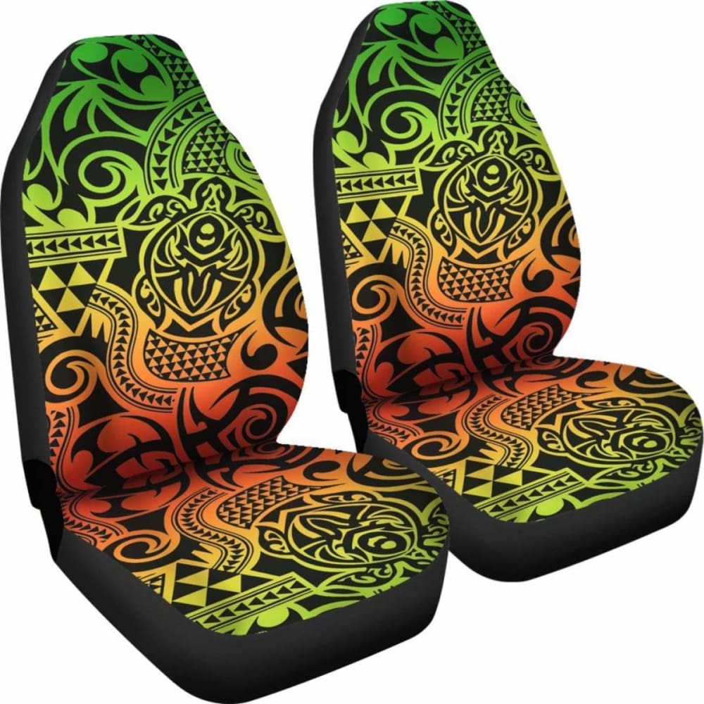 Polynesian Car Seat Cover - Polynesian Tattoo 52 - 10 174914 - YourCarButBetter