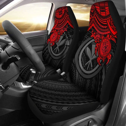 Polynesian Hawaii Car Seat Covers- Red Turtle - Amazing 091114 - YourCarButBetter