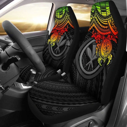 Polynesian Hawaii Car Seat Covers - Reggae Turtle - Amazing 091114 - YourCarButBetter