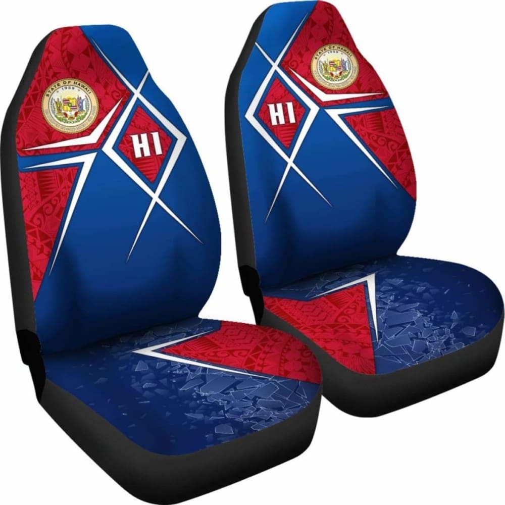 Polynesian Hawaii Car Seat Covers - Hawaii Seal - 105905 - YourCarButBetter