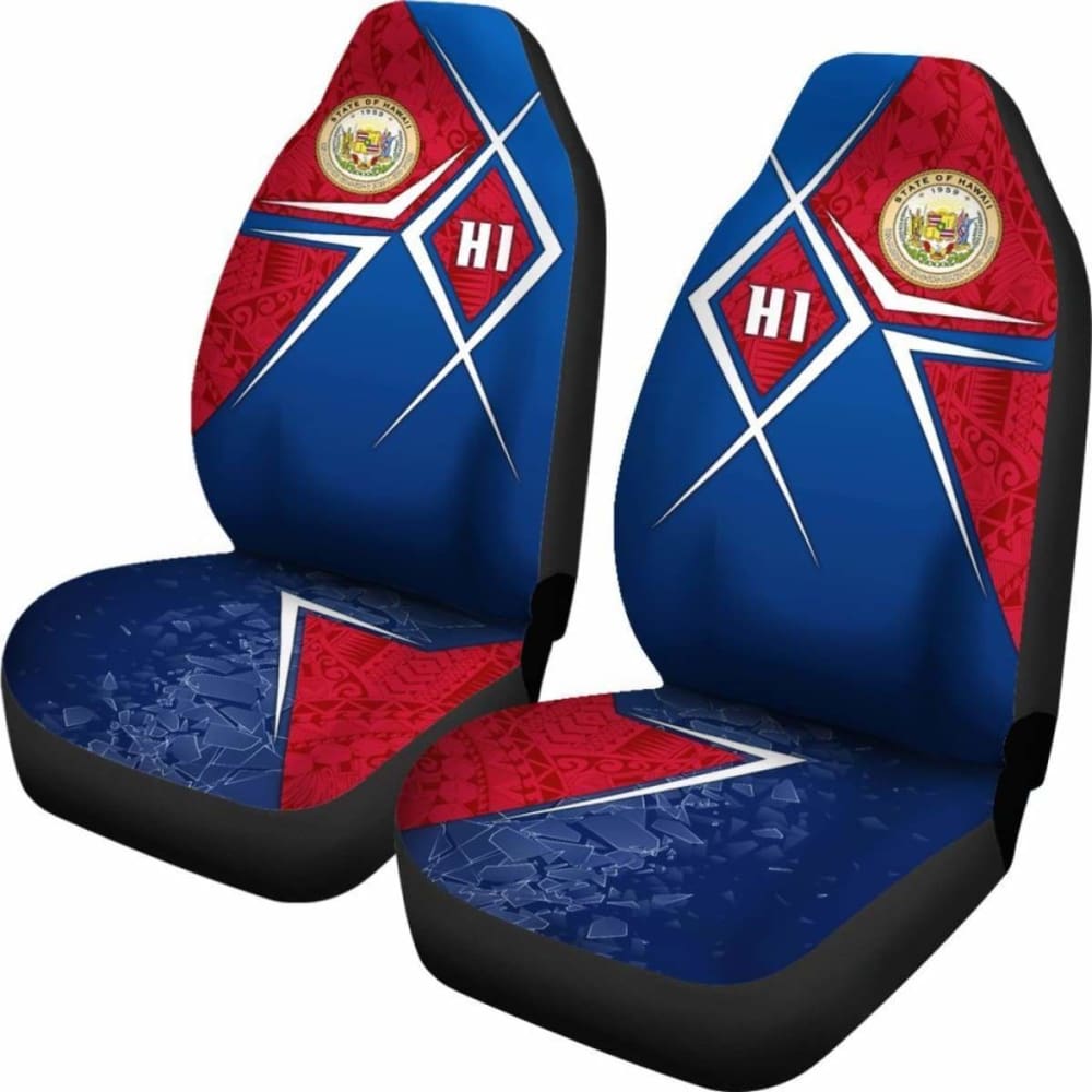 Polynesian Hawaii Car Seat Covers - Hawaii Seal - 105905 - YourCarButBetter