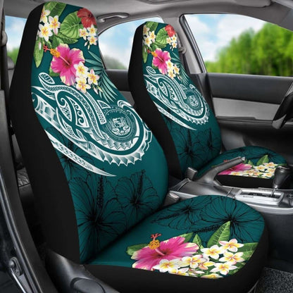Polynesian Hawaii Car Seat Covers - Summer Plumeria - 105905 - YourCarButBetter