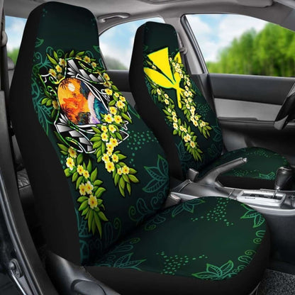 Polynesian Hawaii Car Seat Covers - Ti Leaf Lei Turtle - Amazing 091114 - YourCarButBetter
