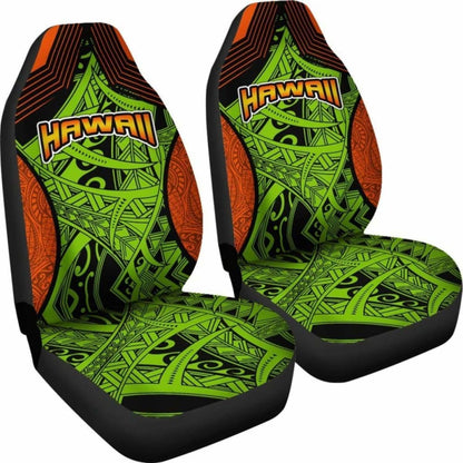 Polynesian Hawaii Car Seat Covers - Tribal Wave - 105905 - YourCarButBetter