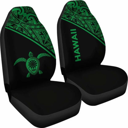 Polynesian Hawaii Turtle Car Seat Covers Curve Green New 091114 - YourCarButBetter