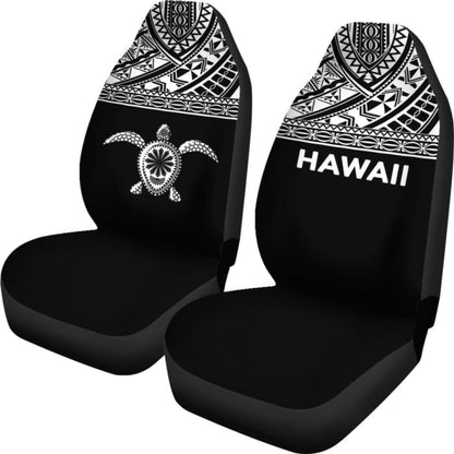 Polynesian Hawaii Turtle Car Seat Covers Horizontal Black New 091114 - YourCarButBetter