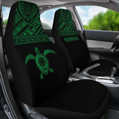 Polynesian Hawaii Turtle Car Seat Covers Horizontal Green New 091114 - YourCarButBetter