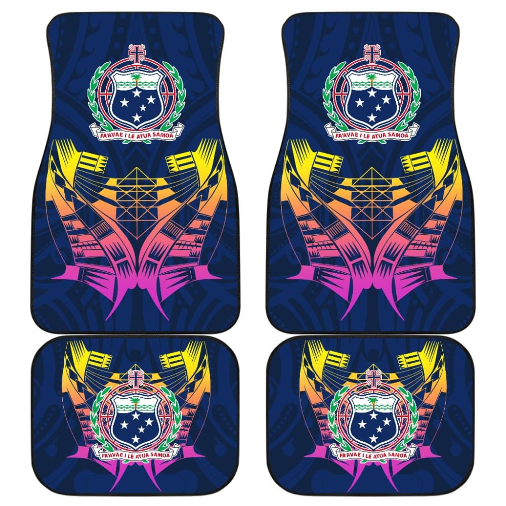 Polynesian Samoa Car Floor Mats 211904 - YourCarButBetter