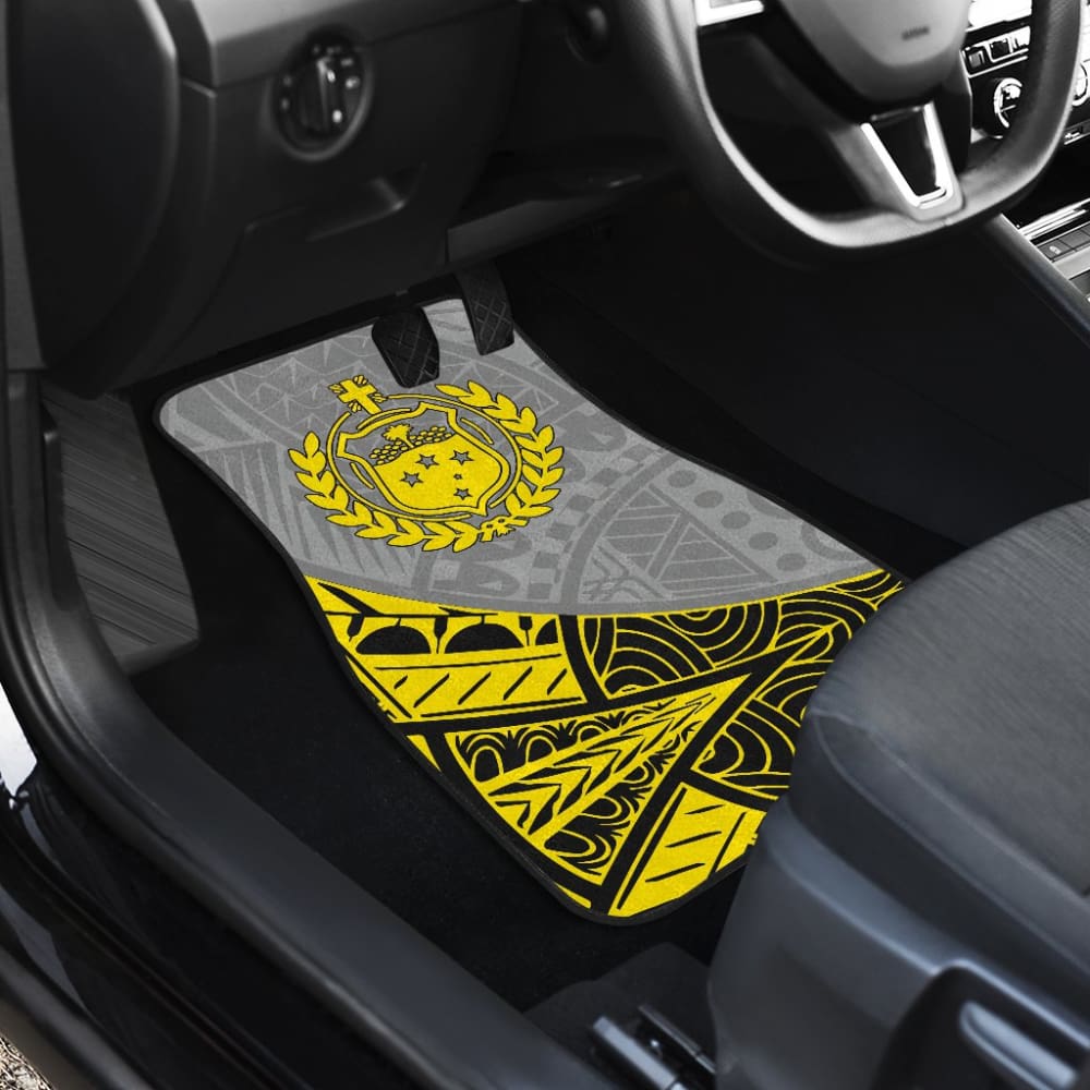 Polynesian Tattoo Samoan Tribal Car Floor Mats 211904 - YourCarButBetter