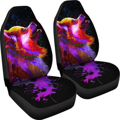 Pomeranian Car Seat Covers 16 195016 - YourCarButBetter