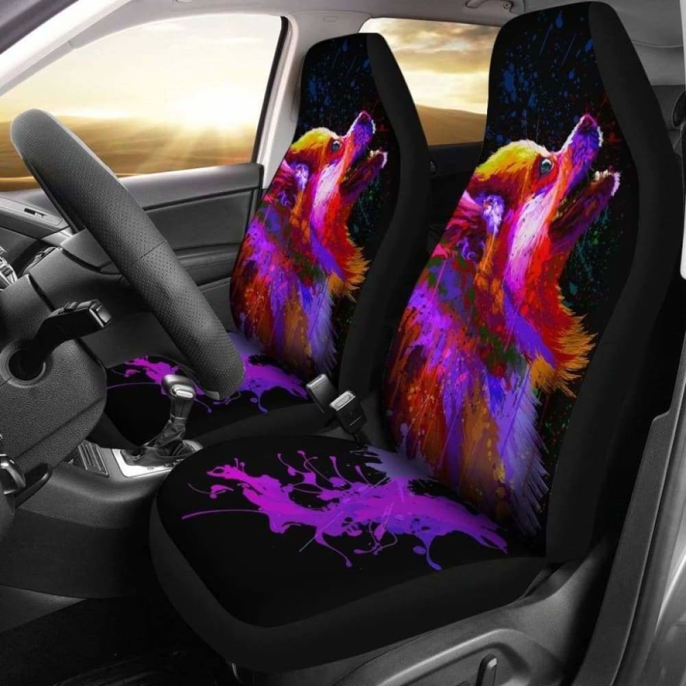 Pomeranian Car Seat Covers 16 195016 - YourCarButBetter