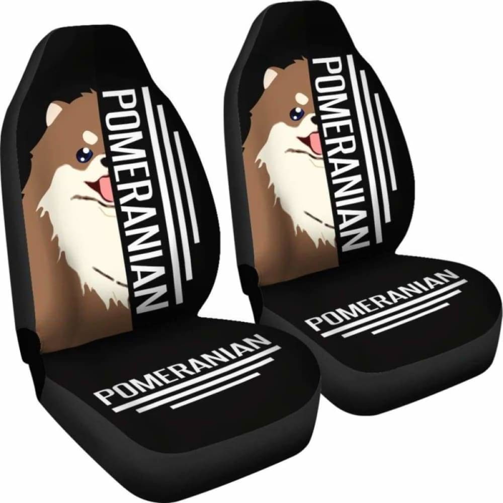 Pomeranian Car Seat Covers 23 195016 - YourCarButBetter