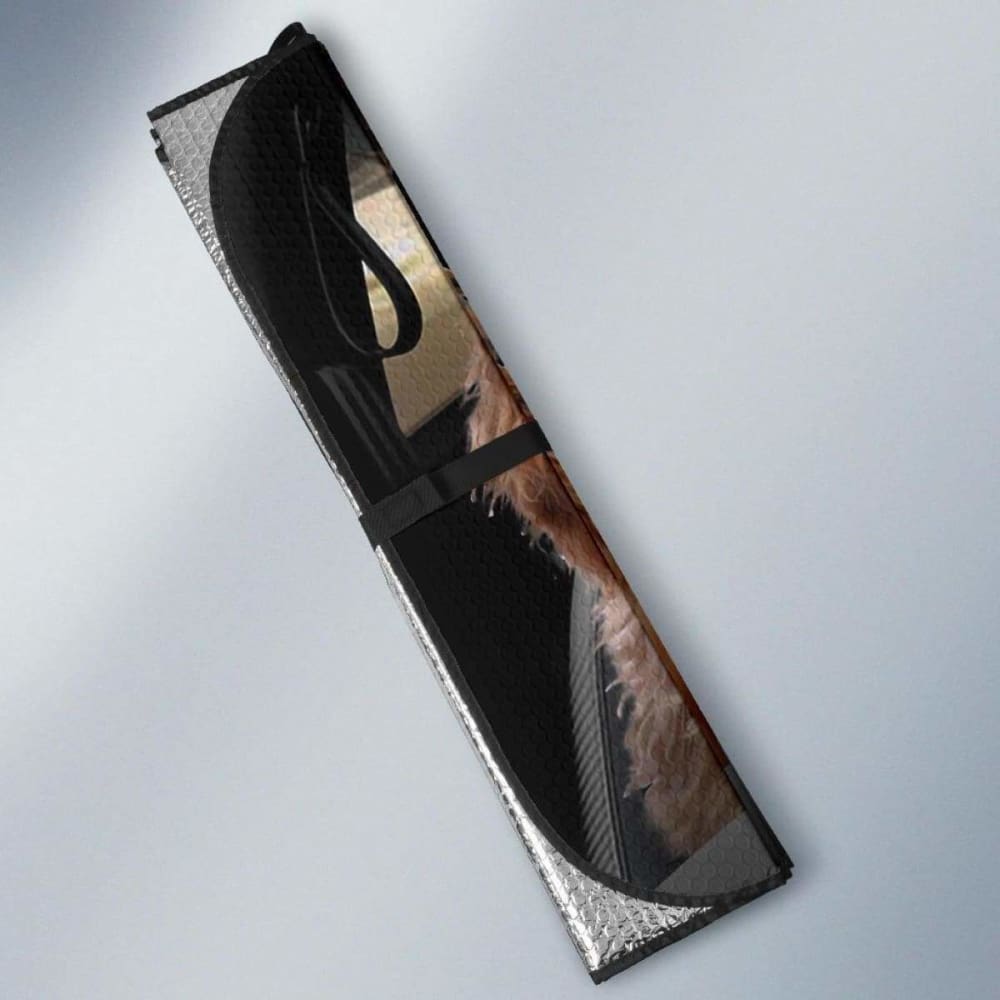 Poodle Auto Sun Shade Car Sun Visor Funny 104020 - YourCarButBetter