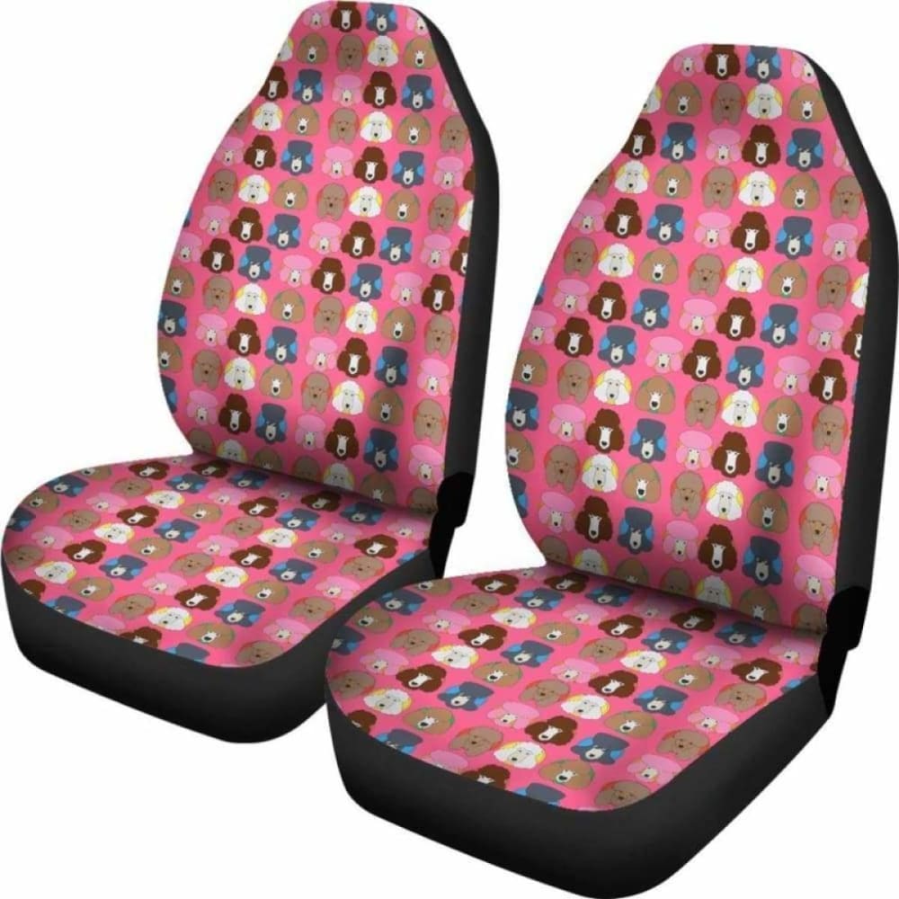Poodle Car Seat Covers 05 110424 - YourCarButBetter