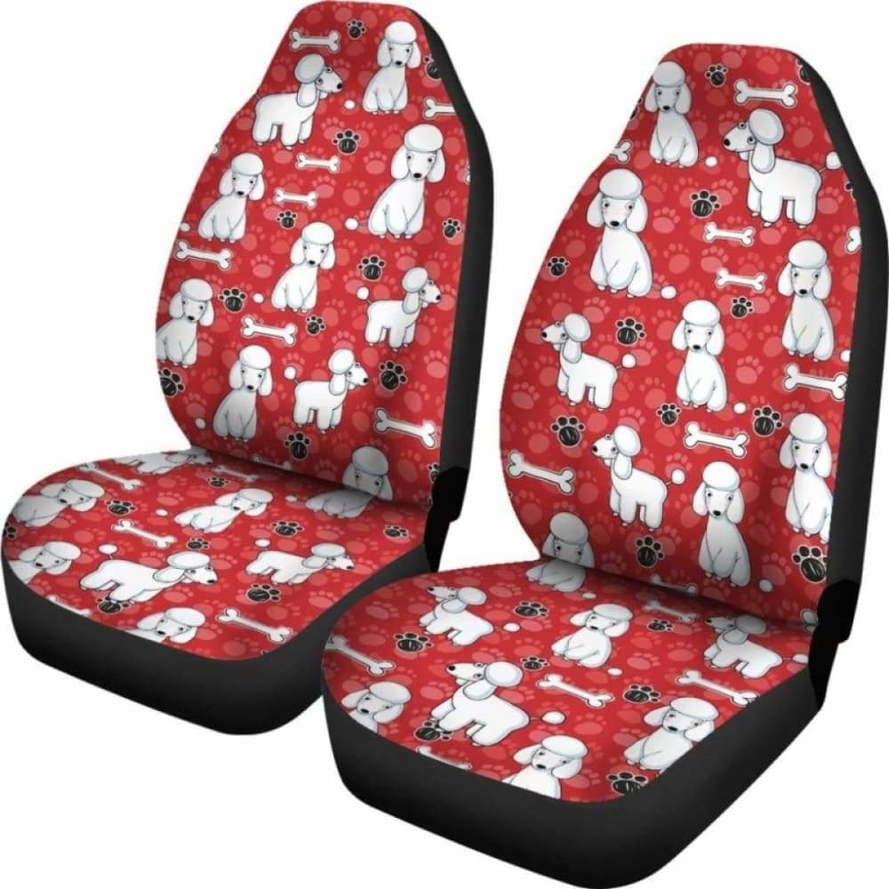Poodle Car Seat Covers 09 110424 - YourCarButBetter