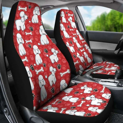 Poodle Car Seat Covers 09 110424 - YourCarButBetter