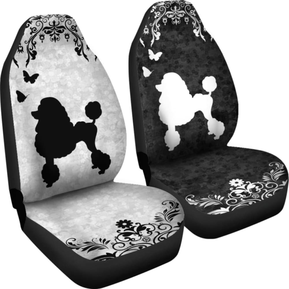 Poodle - Car Seat Covers 110424 - YourCarButBetter