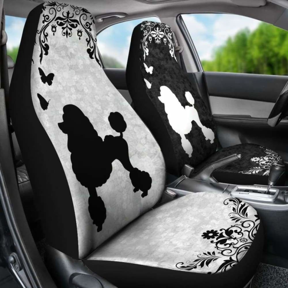 Poodle - Car Seat Covers 110424 - YourCarButBetter