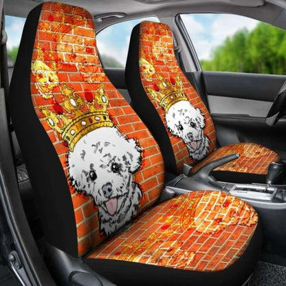 Poodle Car Seat Covers 26 110424 - YourCarButBetter