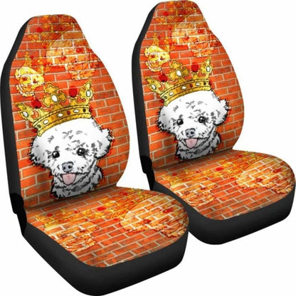 Poodle Car Seat Covers 26 110424 - YourCarButBetter