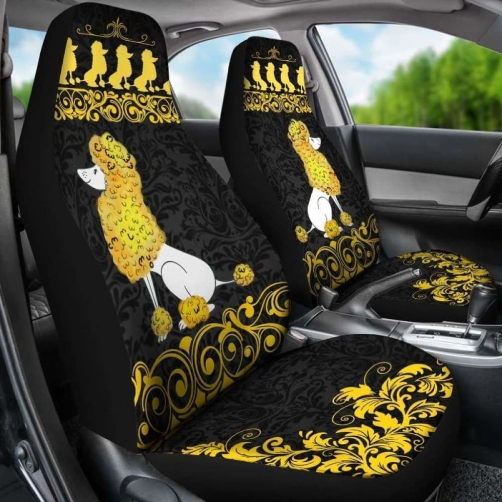 Poodle Car Seat Covers 3 110424 - YourCarButBetter