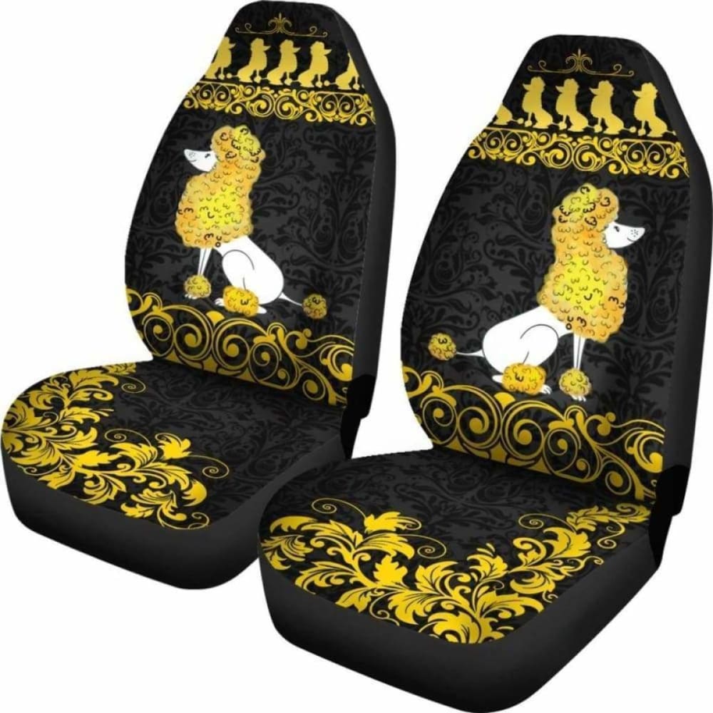 Poodle Car Seat Covers 3 110424 - YourCarButBetter