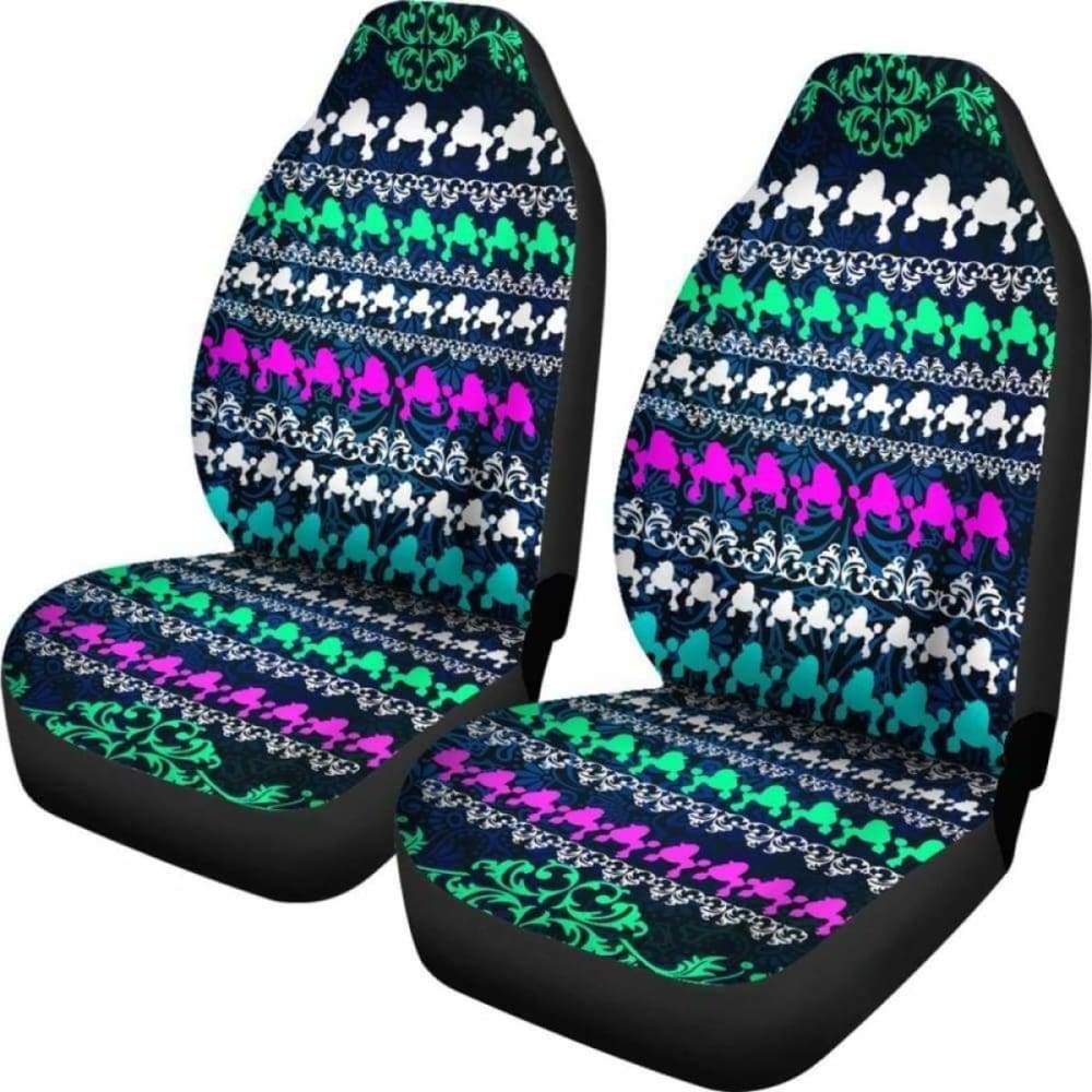 Poodle Car Seat Covers 31 110424 - YourCarButBetter