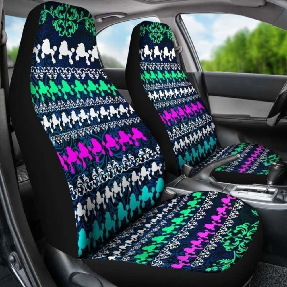 Poodle Car Seat Covers 31 110424 - YourCarButBetter