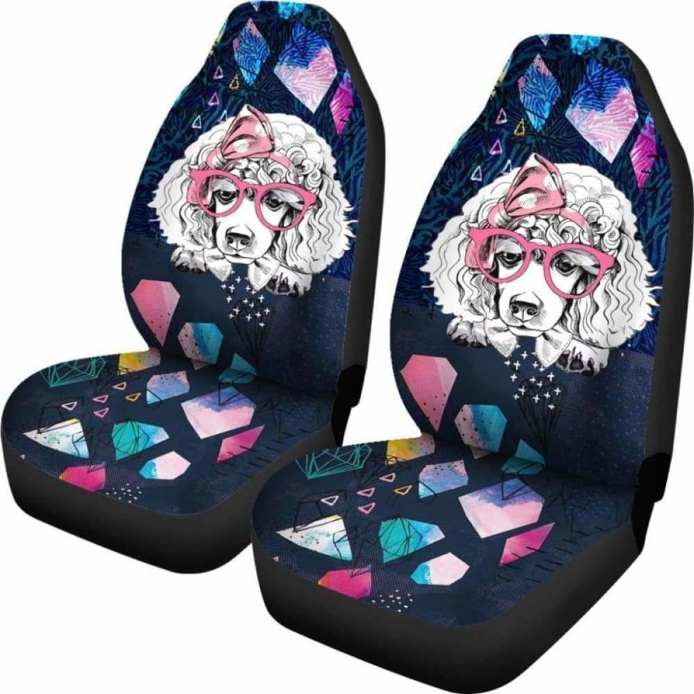 Poodle Car Seat Covers 5 110424 - YourCarButBetter