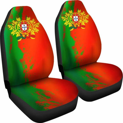 Portugal Coat Of Arms Car Seat Covers Amazing 105905 - YourCarButBetter