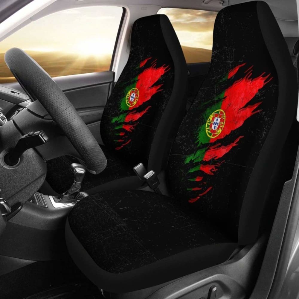 Portugal In Me Car Seat Covers - Special Grunge Style 232125 - YourCarButBetter