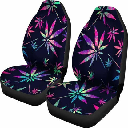 Pot Leaves Tie Dye Seat Covers 154230 - YourCarButBetter