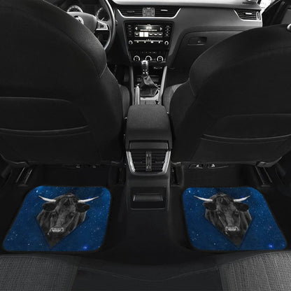 Powerful Bull Galaxy For Bull Cow Lovers Car Floor Mats 212102 - YourCarButBetter