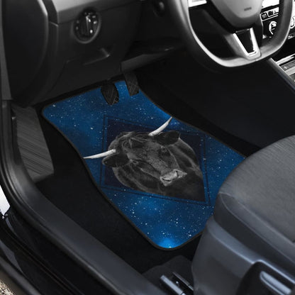 Powerful Bull Galaxy For Bull Cow Lovers Car Floor Mats 212102 - YourCarButBetter