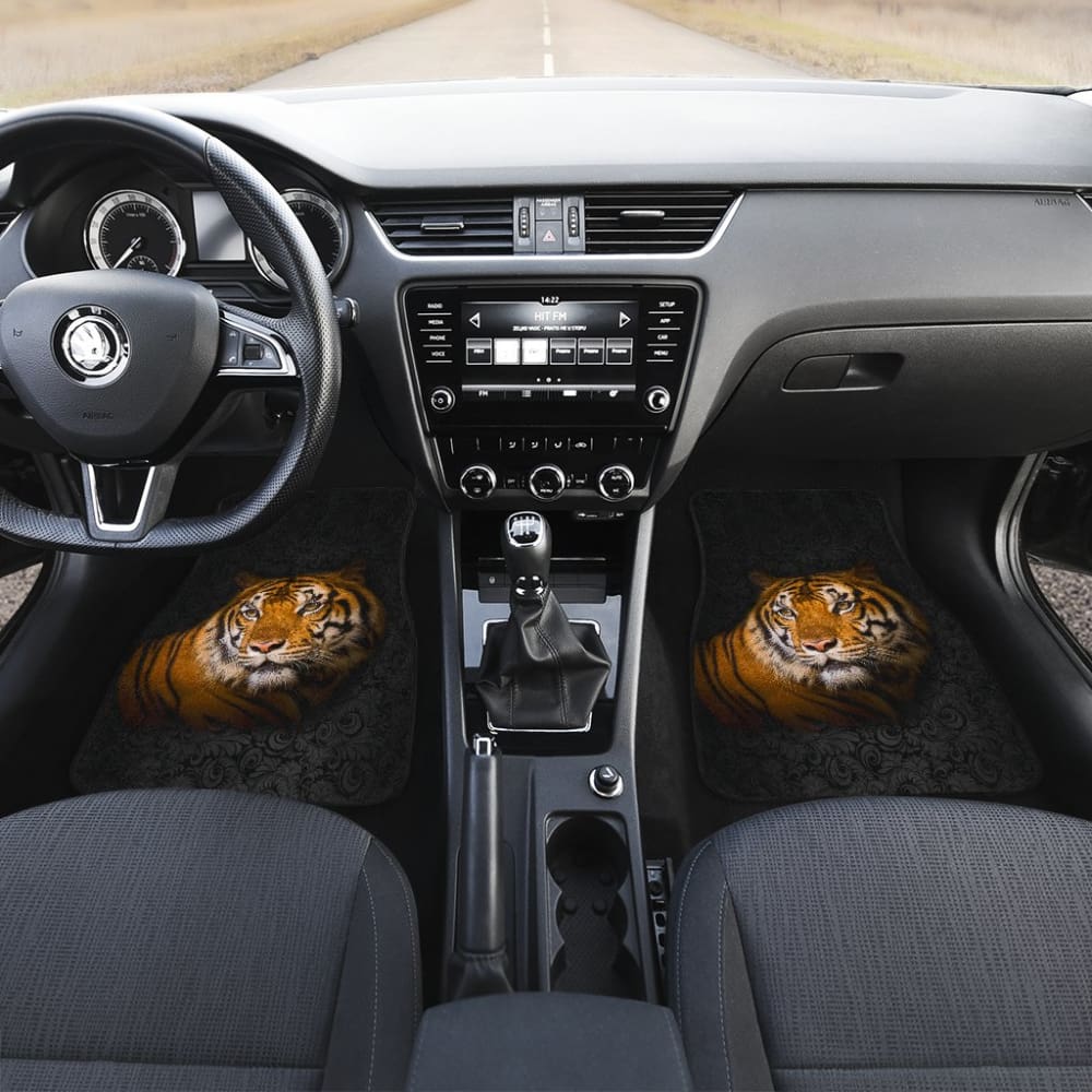 Premium Tiger Car Floor Mats 211003