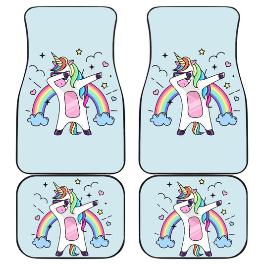 Pride LGBT Custom Funny Unicorn Love Car Floor Mats 211204 - YourCarButBetter