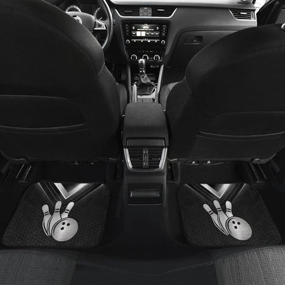 Print Bowling Universal Fit Car Floor Mats 211008 - YourCarButBetter
