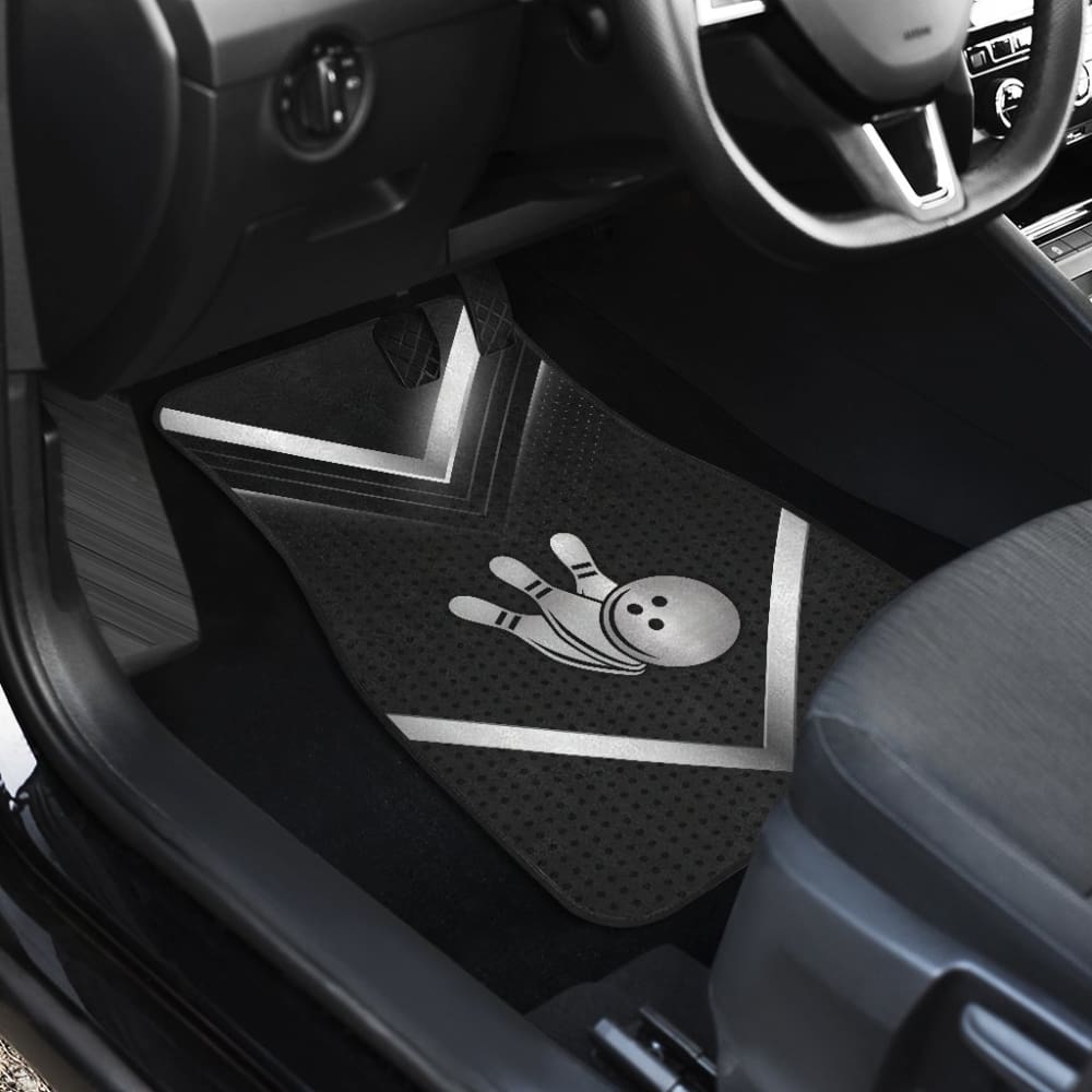Print Bowling Universal Fit Car Floor Mats 211008 - YourCarButBetter