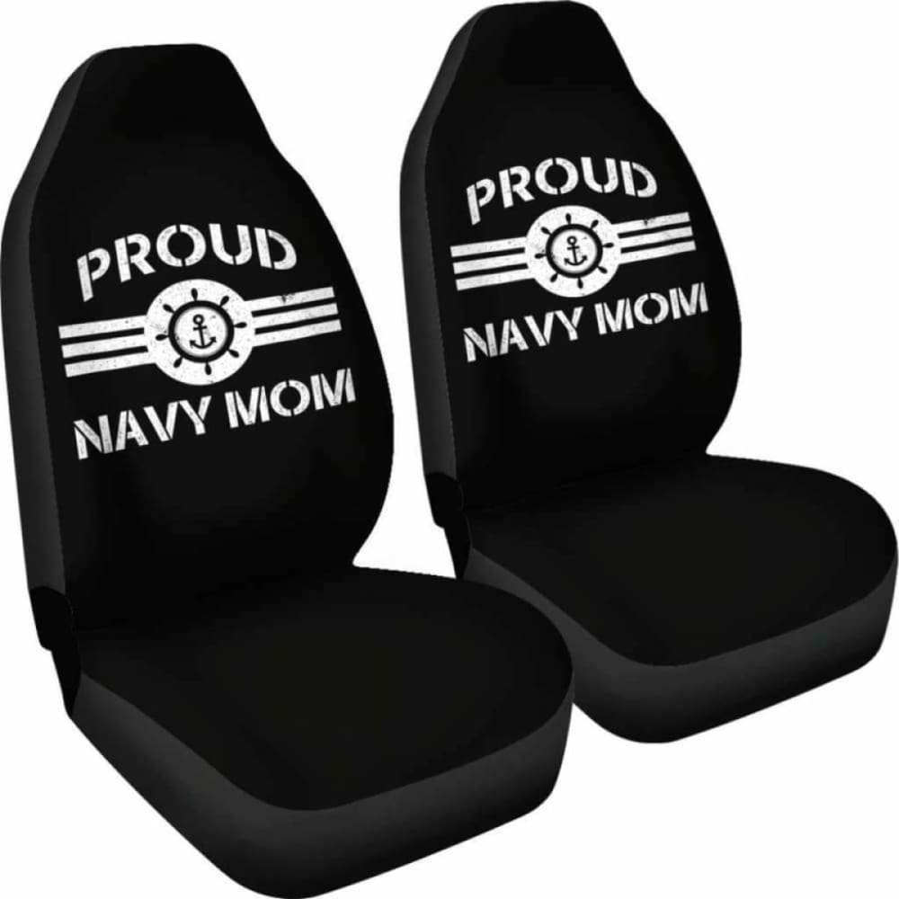 Proud Navy Mom Car Seat Covers 550317 - YourCarButBetter