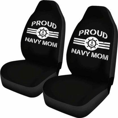 Proud Navy Mom Car Seat Covers 550317 - YourCarButBetter