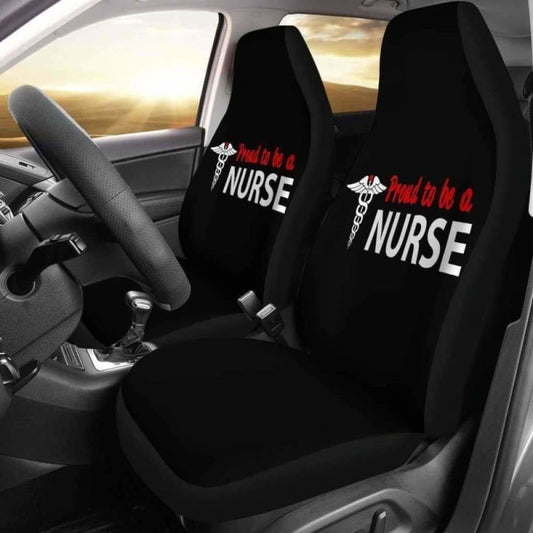 Proud To Be A Nurse Car Seat Covers 144902